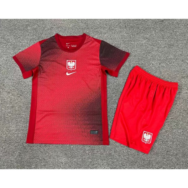 Camiseta Polonia 2ª Niño 2024/25